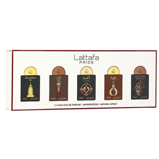 Lattafa 5 x 20ml Gift Set (Art of Arabia III) Unisex Set