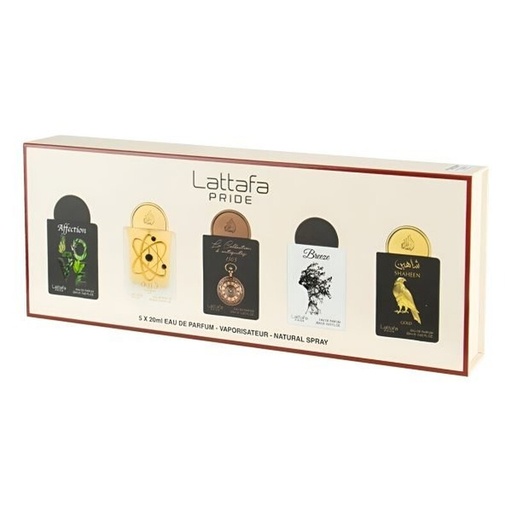 Lattafa Mini Gift Set 5 x 20ml (Affection, breeze) 100ml Unisex Set